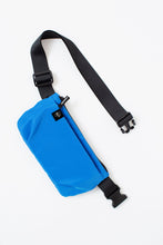 Load image into Gallery viewer, Sustainable Crossbody Bag in vibrant blue. Made from 100% GRS certified recycled polyester.
